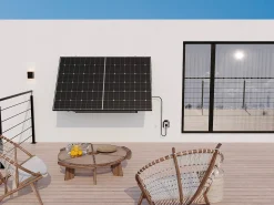 Kit painel solar Plug & Play 425 W LONGi - LUMINOSER