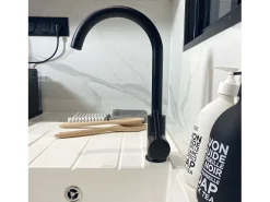 Kiwo misturador para lava-loiça preto Essebagno