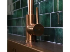 Kiwo misturador para lava-loiça cobre escovado Essebagno