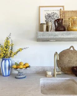 Kiwo misturador para lava-loiça ouro escovado Essebagno