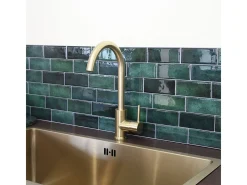 Kiwo misturador para lava-loiça ouro escovado Essebagno