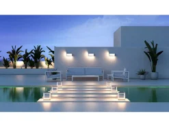 Lanterna de viseira solar LED alimentada por bateria de 3,5 W, IP54 branca