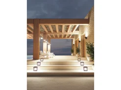 Lanterna de viseira solar LED alimentada por bateria de 3,5 W, IP54 branca