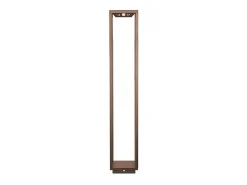 Lanterna LED Solar Corten Home 100cm 2.2W Zafferano IP54 a pilhas