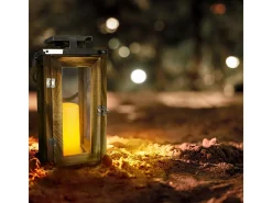 Lanterna solar decorativa H28CM OAKY