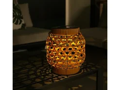 Lanterna solar decorativa H32cm CAPRI