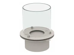 Lareira a bioetanol braseiro de jardim para interior e exterior MODIGLIANI Ghisa Cinza d.36 x h56
