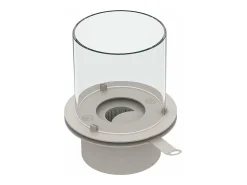 Lareira a bioetanol braseiro de jardim para interior e exterior BOTTICELLI Branco Pérola d.40 x h54