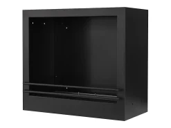 Lareira bioetanol de piso WASHINGTON Preto L111 x D43 x H99