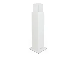 Lareira de jardim a bioetanol Capri 110 Biolareira externa branca