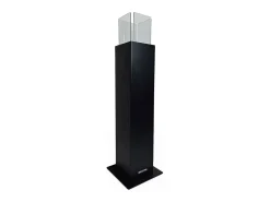 Lareira de jardim a bioetanol biofireplace externa Capri 110 Preto
