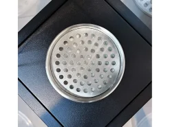 Lareira de jardim a bioetanol biofireplace externa Capri 110 Preto