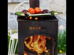 Lareira de Jardim BonCarré BonFeu 3503R em Aço Corten