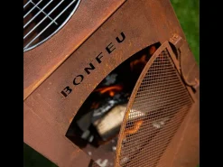 Lareira de Jardim BonCarré BonFeu 3503R em Aço Corten