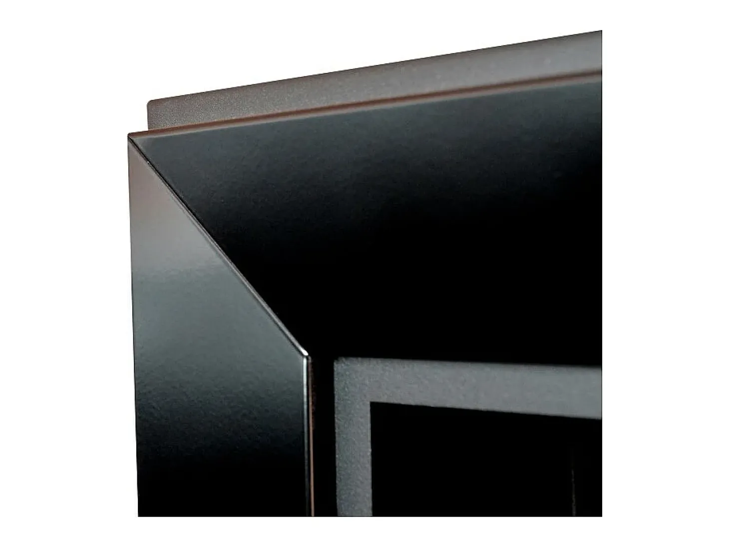 Lareira embutida a bioetanol Frame 1800 SimpleFire com vidro preto