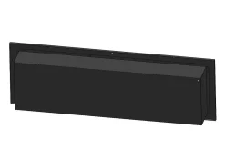 Lareira embutida a bioetanol Frame 1500 SimpleFire com vidro preto