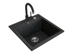 Lava-loiça preto 49x50x19