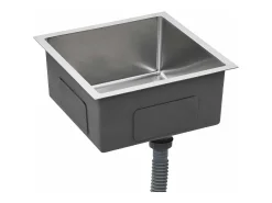 Lava-louça de Cozinha Artesanal em Aço Inoxidável com Design Moderno
