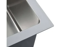 Lava-louça de cozinha artesanal em aço inoxidável de alta qualidade