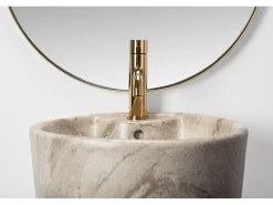 Lavatório Autônomo Rea Blanka Natural Matt Beige