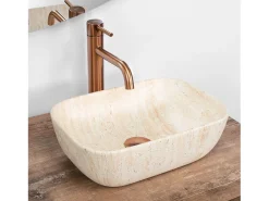 Lavatório De Apoio Rea Belinda Mini Beige