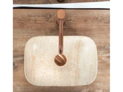 Lavatório De Apoio Rea Belinda Mini Beige