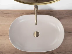 Lavatório De Apoio Rea Cleo 61 Beige