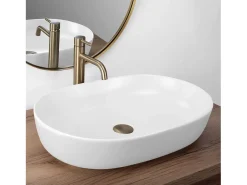 Lavatório De Apoio Rea Cleo 61 White