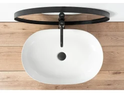 Lavatório De Apoio Rea Cleo 61 White