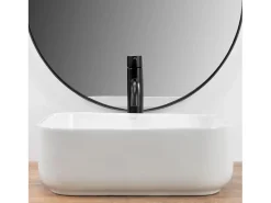 Lavatório De Apoio Rea Demi Mini White