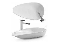 Lavatório De Apoio Rea Greta 75 White