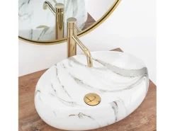 Lavatório De Apoio Rea Linda Lava White