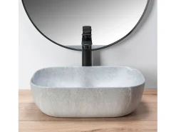 Lavatório De Apoio Rea Livia Grey