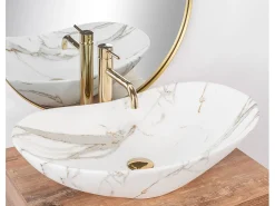 Lavatório De Apoio Rea Royal Lava Matt White