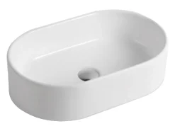 Lavatório de casa de banho em cerâmica branco - IWA II