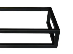 Lavatório suspenso em cimento com suporte, C40 x L22 cm UCHAMI