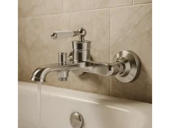 Leeds Misturador banheira-duche mecânico cromado Essebagno
