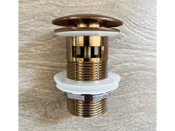 Leeds Torneira para lavatório alto retro cobre escovado Essebagno