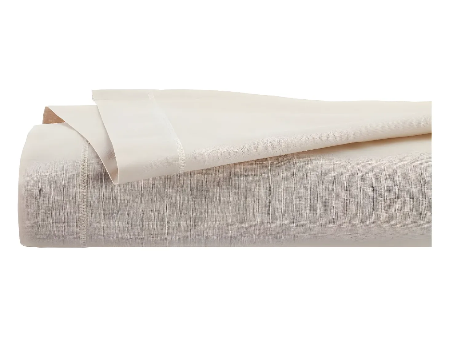 Lençol de algodão beige 90x190cm