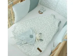 Lençol de baixo Jersey Estampado Natureza 100% Algodão OEKO-TEX® - Branco - 60 x 120 cm