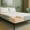 Leo | Colchão Ortopédico King 180x200 cm Waterfoam & Memory Foam | Altura 22 cm | Dispositivo Médico Classe 1 | Hipoalergênico | Produzido na Itália