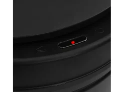 Lixeira automática com sensor de 80 litros aço carbono preto 02_0006034