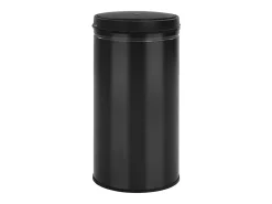 Lixeira automática com sensor de 60 litros aço carbono preto 02_0006038