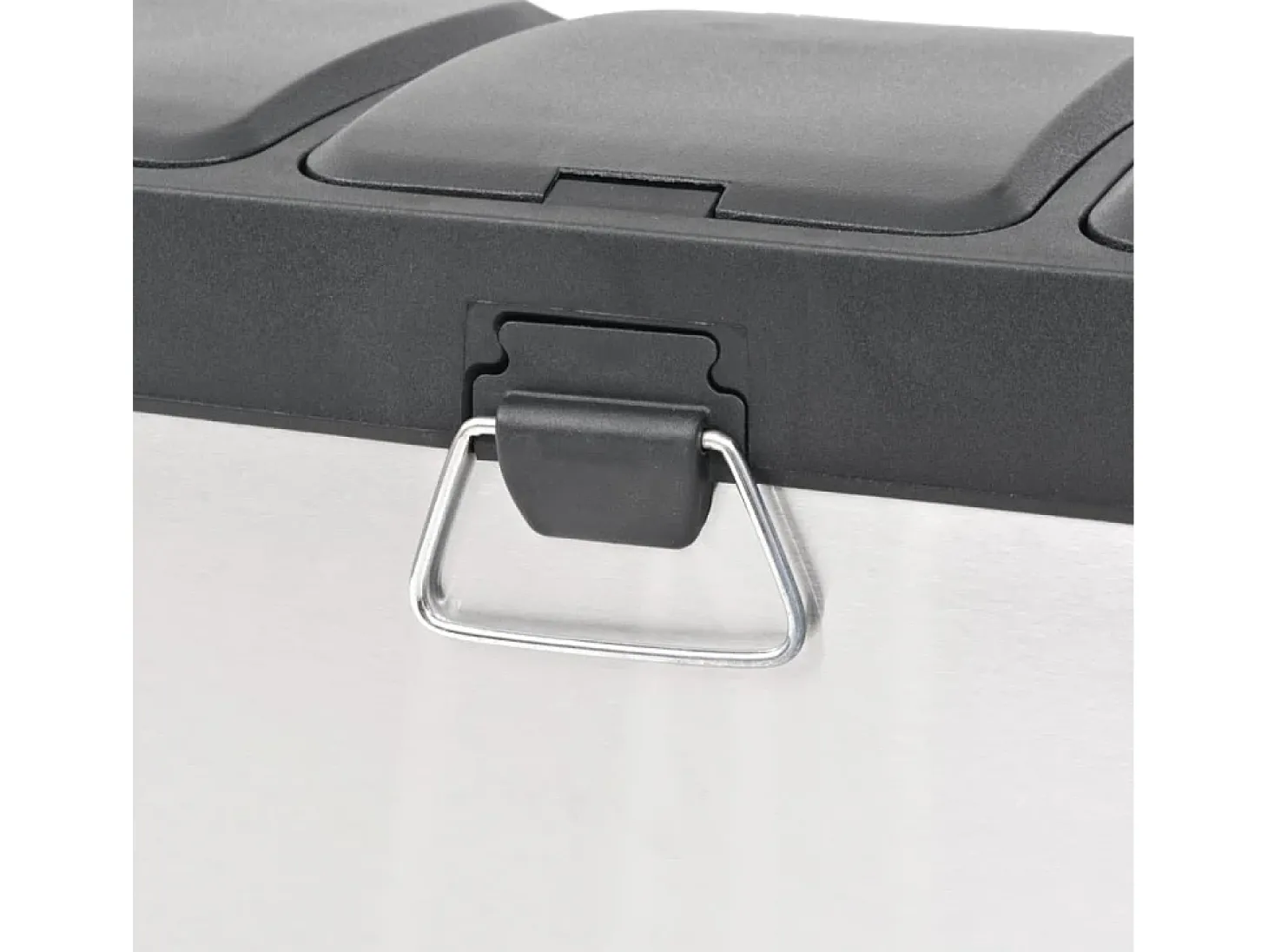 Lixeira de aço inoxidável 46 x 26,5 x 39,5 cm 24 litros 02_0006060