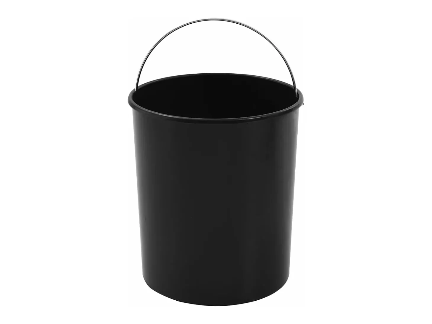 Lixeira de cozinha integrada de plástico branco com capacidade para 12 litros 02_0006062