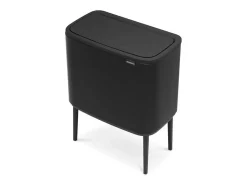 Lixeira de Triagem Bo Touch Bin Preto Fosco 34L - Brabantia 316203
