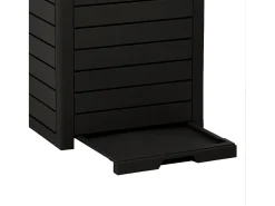 Lixeira externa 41 x 41 x 86 cm em polipropileno preto 02_0006069