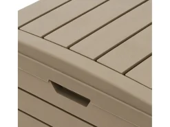 Lixeira externa marrom clara 41x41x86 cm em polipropileno 02_0006115