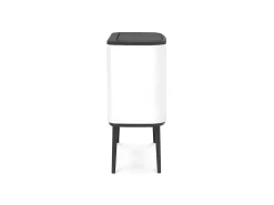 Lixeira Touch Bin com Suporte 36L Branca Brabantia Código R