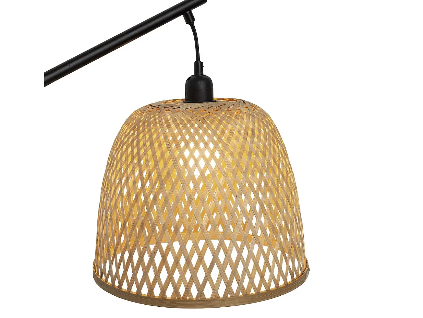 Lâmpada de pé Umiko de Bambu, altura 156 cm.